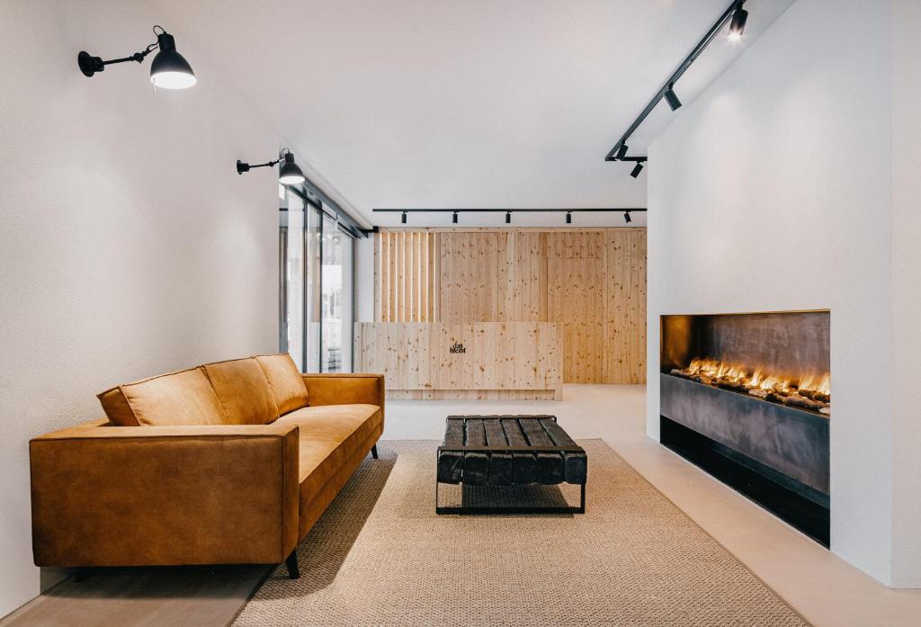 Posezení v ubytování das bleibt Alpine Suites