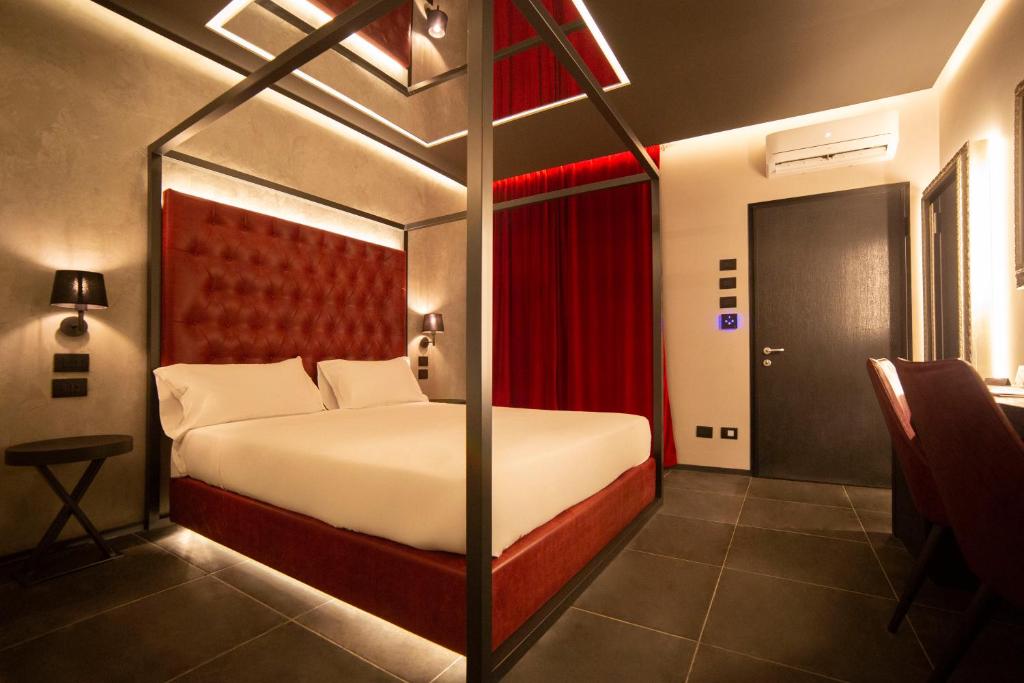 Postel nebo postele na pokoji v ubytování Motel Hotel Charlie