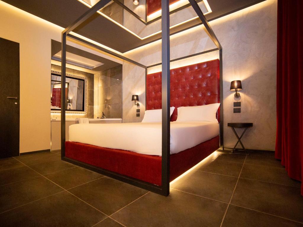 Postel nebo postele na pokoji v ubytování Motel Hotel Charlie