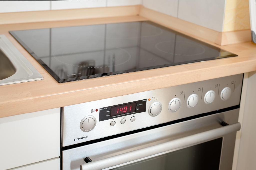 Kuchyň nebo kuchyňský kout v ubytování Casa Felicitas - Ferienwohnung & Studio