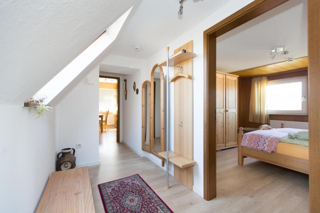 Postel nebo postele na pokoji v ubytování Casa Felicitas - Ferienwohnung & Studio