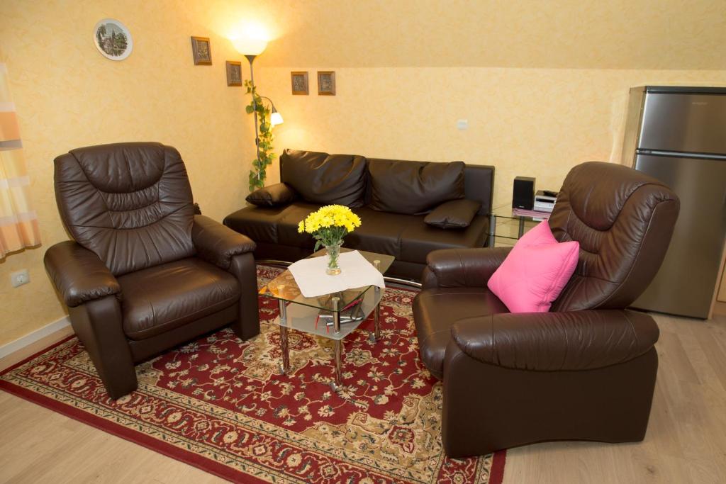 Posezení v ubytování Casa Felicitas - Ferienwohnung & Studio