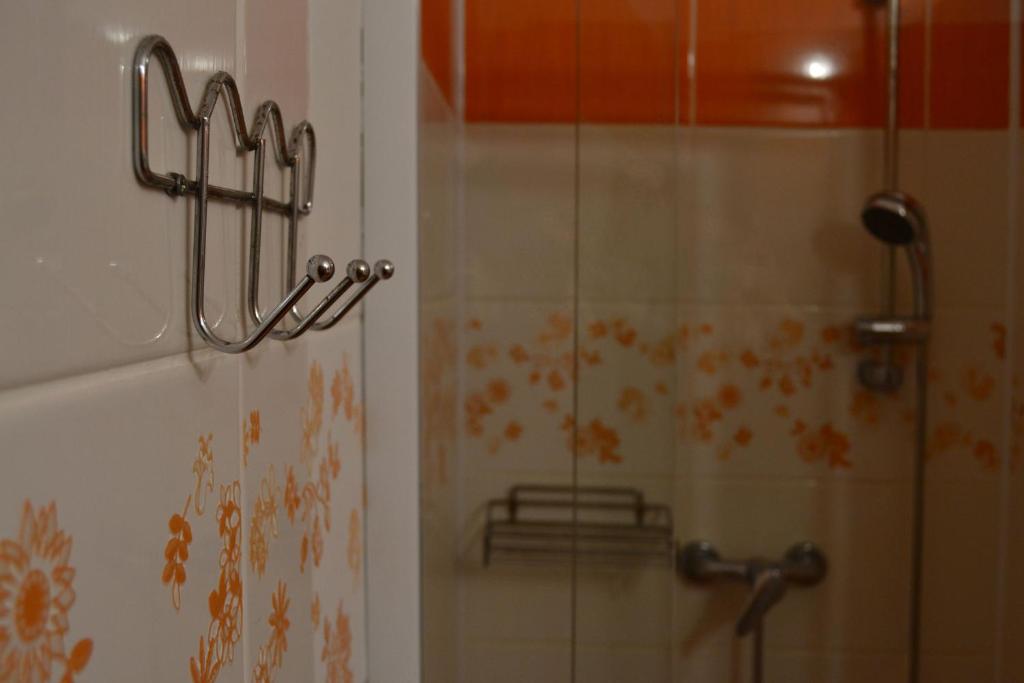 Koupelna v ubytování Hotel Děčín Na Skřivánce
