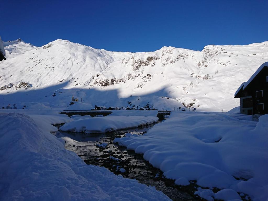 Mini Chalet Walser v zime