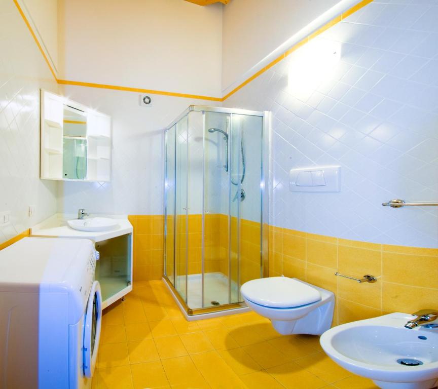 Koupelna v ubytování Villaggio Sant'Andrea