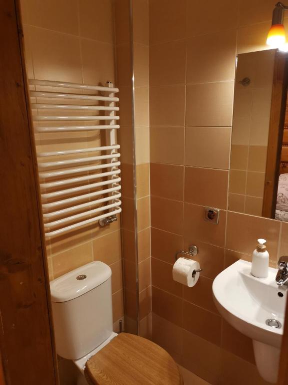 Kúpeľňa v ubytovaní Pod Zielonym Bykiem