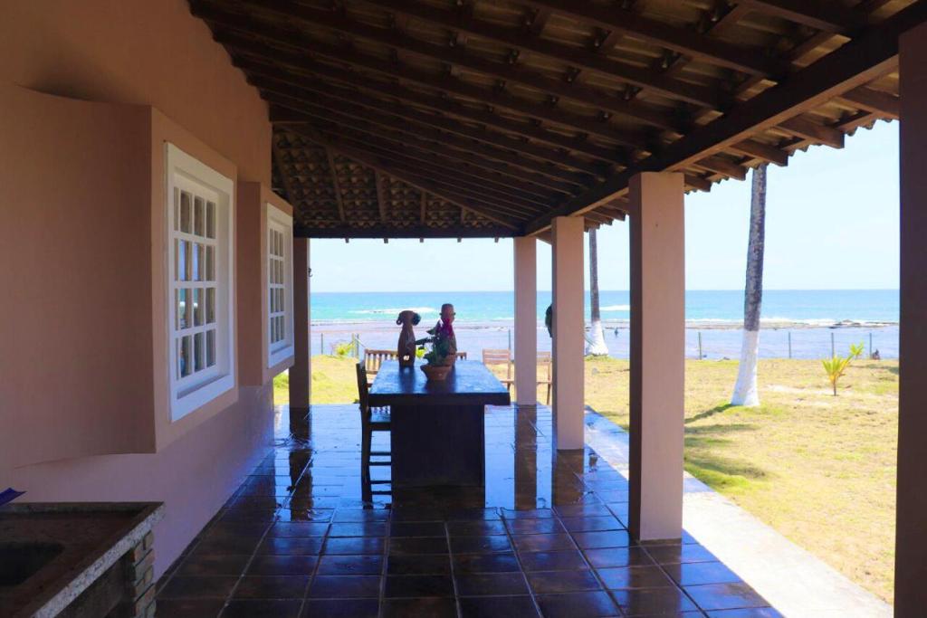  Casa Frente Mar C Piscinas Naturais -Praia Piruí