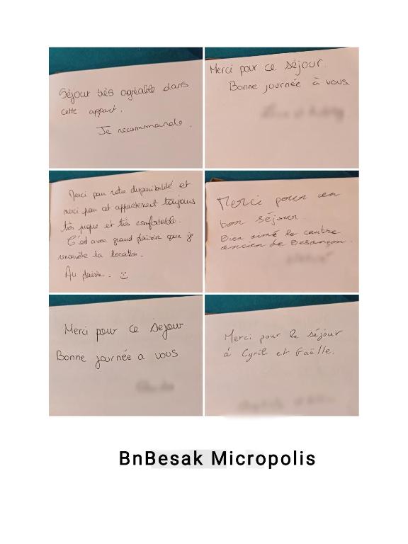BnBesak Besancon Micropolis - Studio