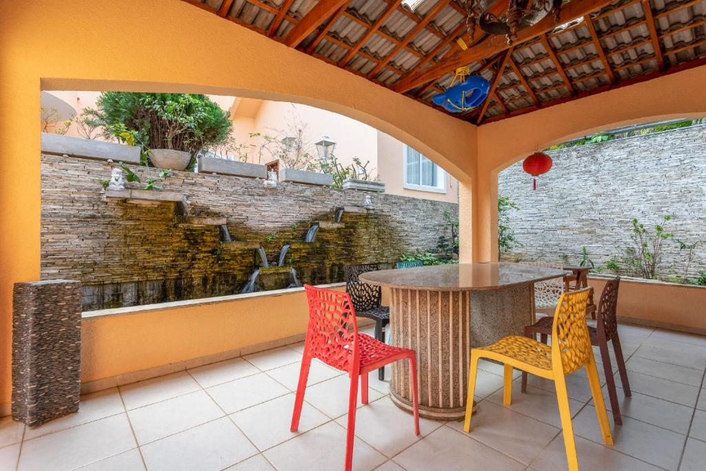 Patio nebo venkovní prostory v ubytování Hotel Pousada Pacaembu