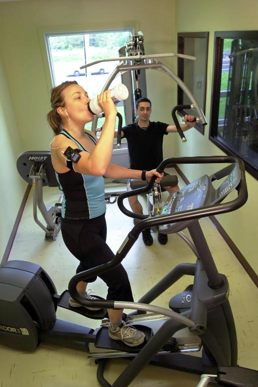 Fitness centrum a/nebo fitness zařízení v ubytování Days Inn by Wyndham Levis
