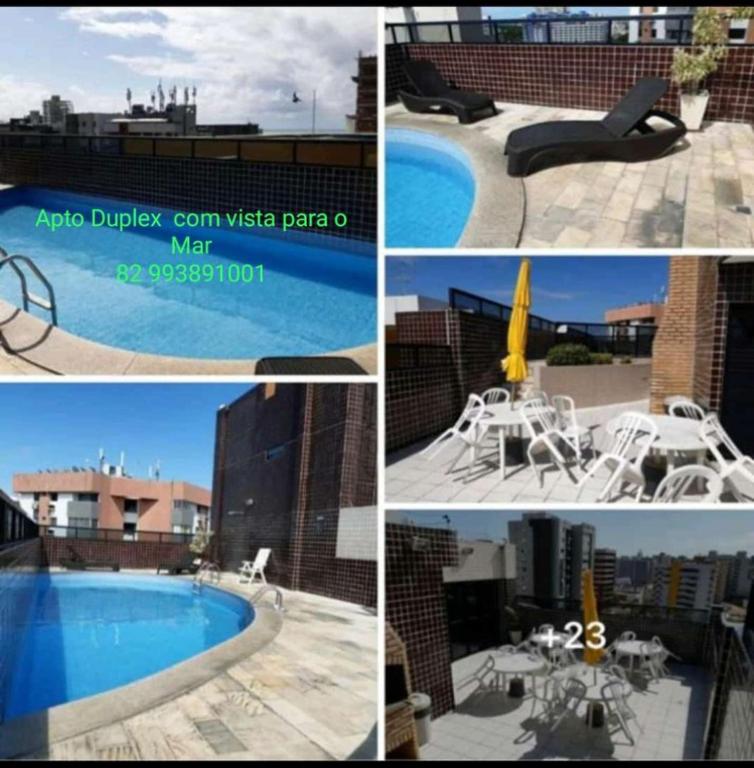  APARTAMENTO 2 QUARTOS DUPLEX TEMPORADA COM VISTA PARA O MAR(PRAIA PONTA VERDE)