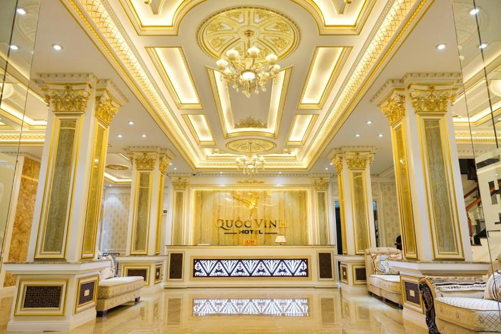 Posezení v ubytování Quoc Vinh Hotel