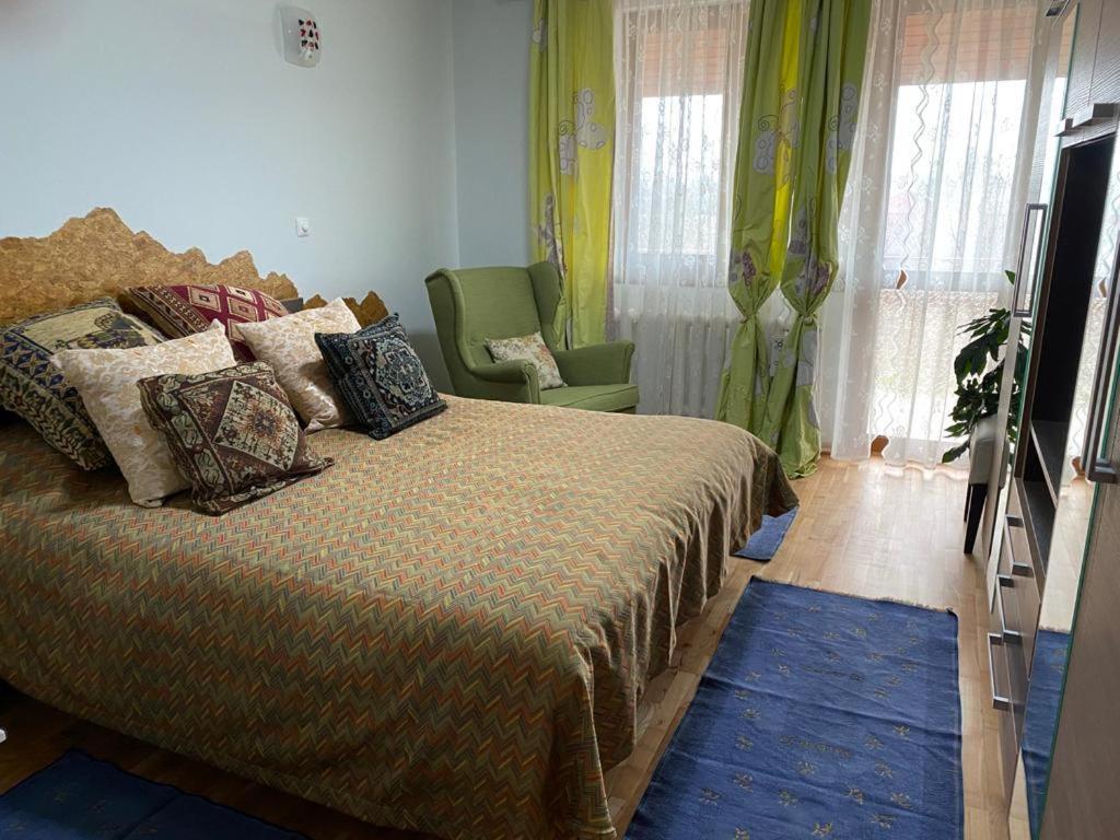 Postel nebo postele na pokoji v ubytování CASA DE SUB MAGURA