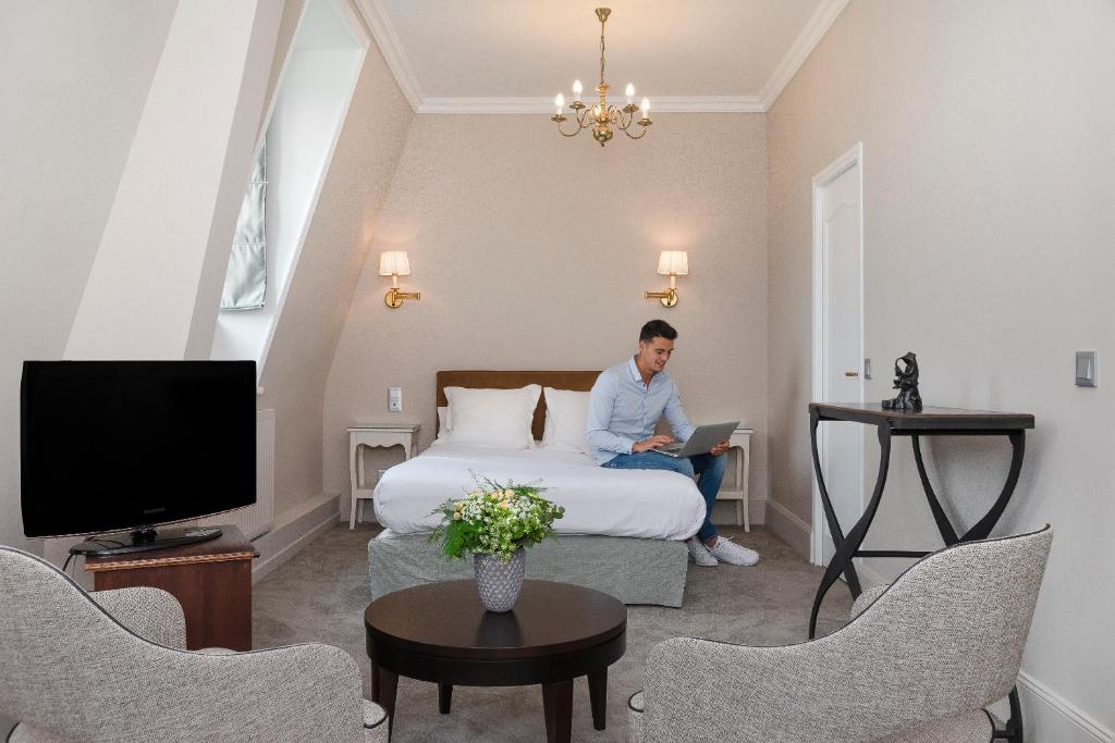 Hôtel Château Tilques - Luxe Château - Chambre Double