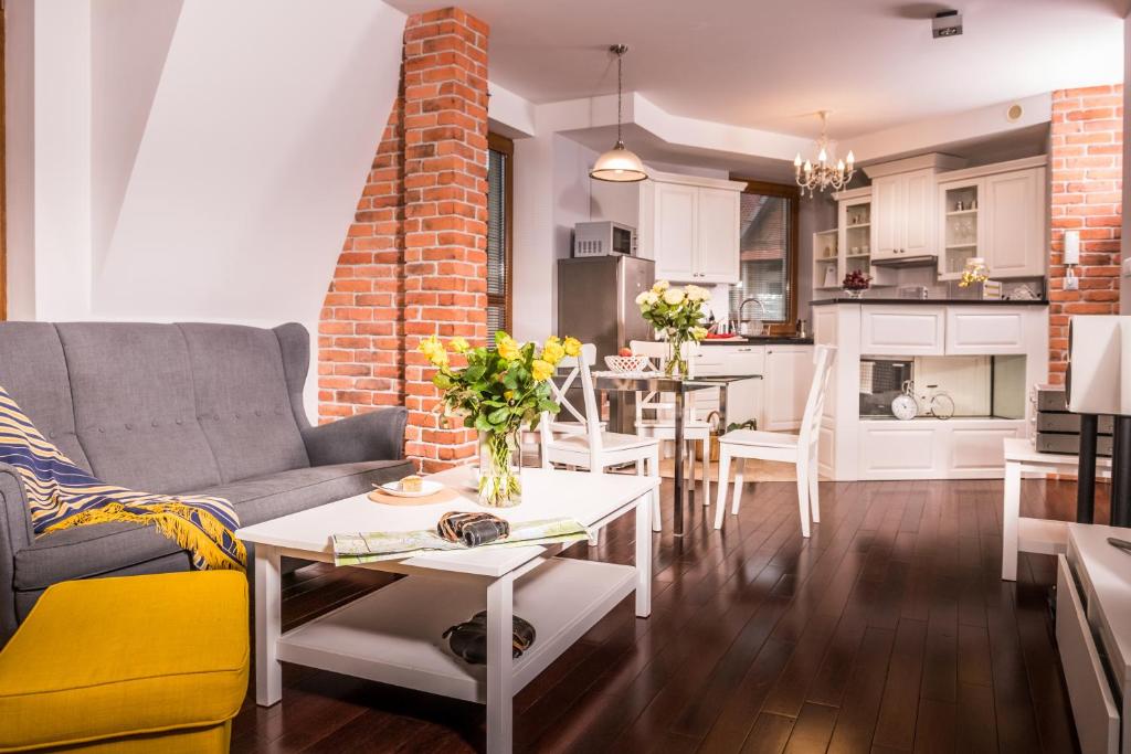 Kuchyňa alebo kuchynka v ubytovaní Music Apartment