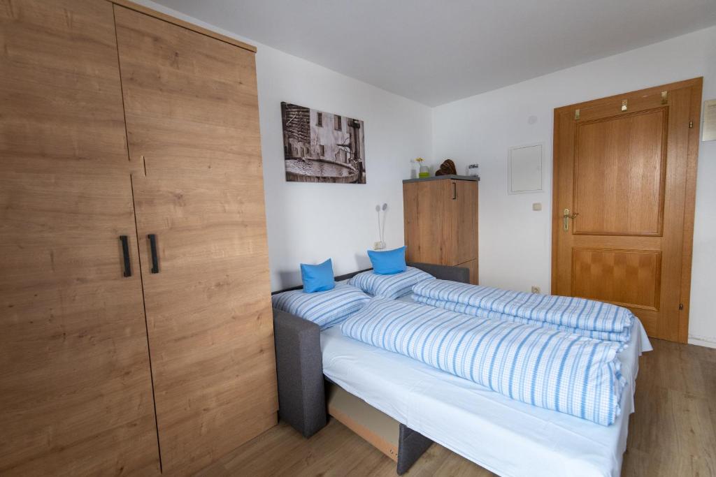 Postel nebo postele na pokoji v ubytování Haus Buchhammer