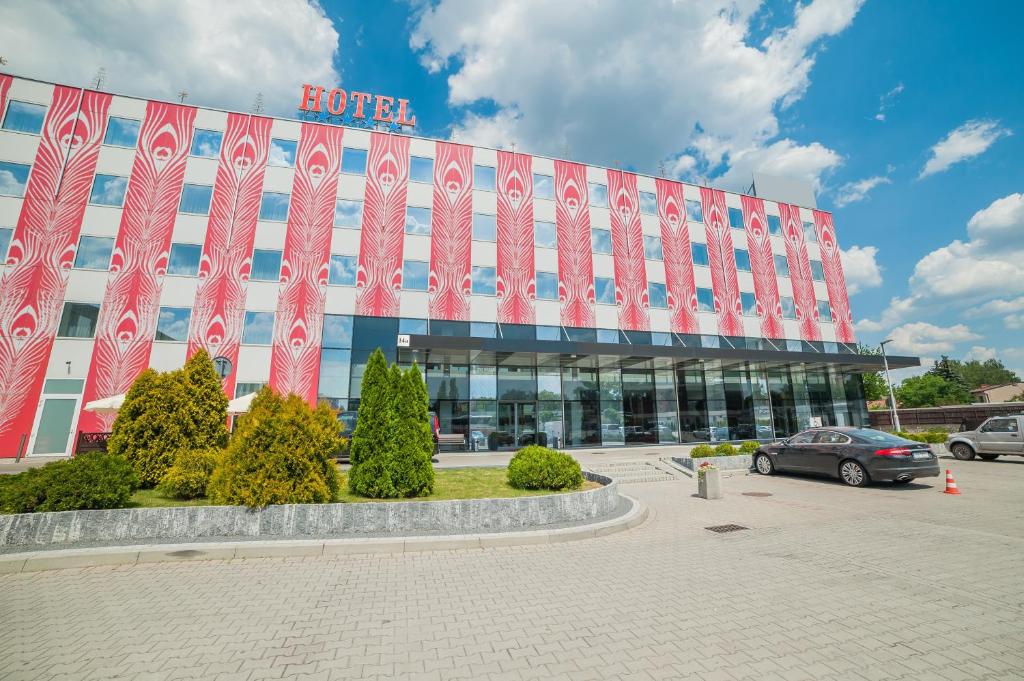 Budova, v ktorej sa hotel nachádza