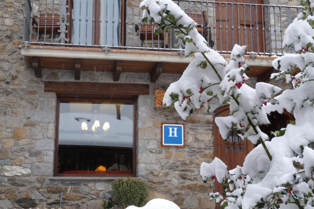 Hotel Casa Cornel v zimě