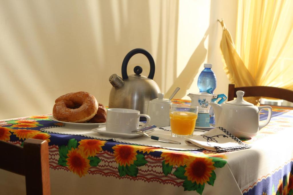 Možnosti snídaně pro hosty v ubytování Divina House B&B