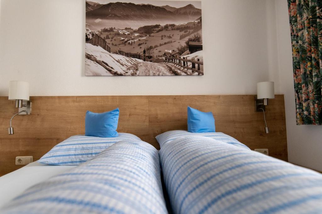 Postel nebo postele na pokoji v ubytování Haus Buchhammer