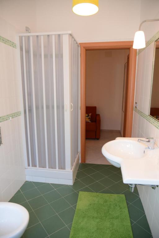 Koupelna v ubytování Jonico Guest House