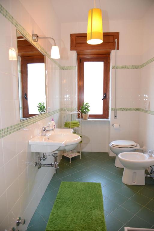 Koupelna v ubytování Jonico Guest House