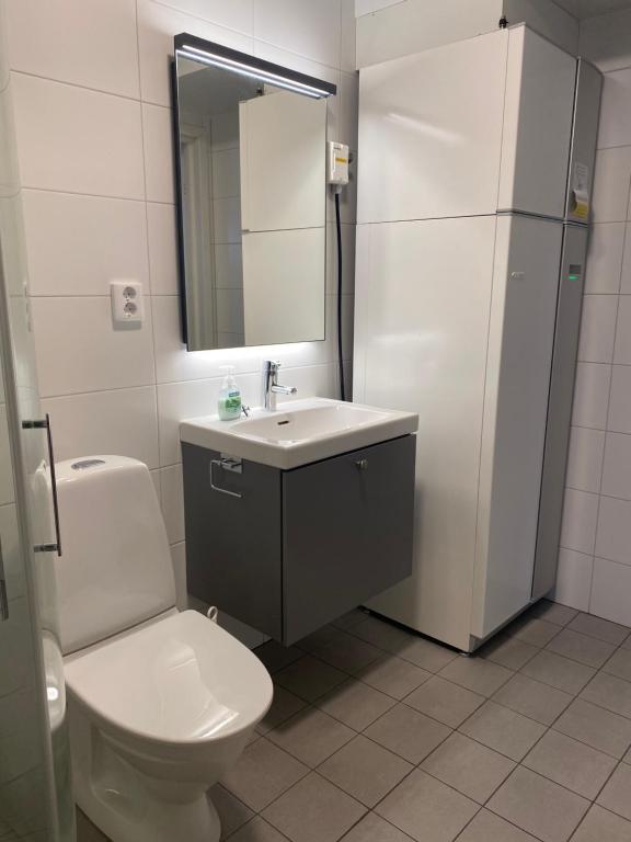 Koupelna v ubytování VARIJLYAN