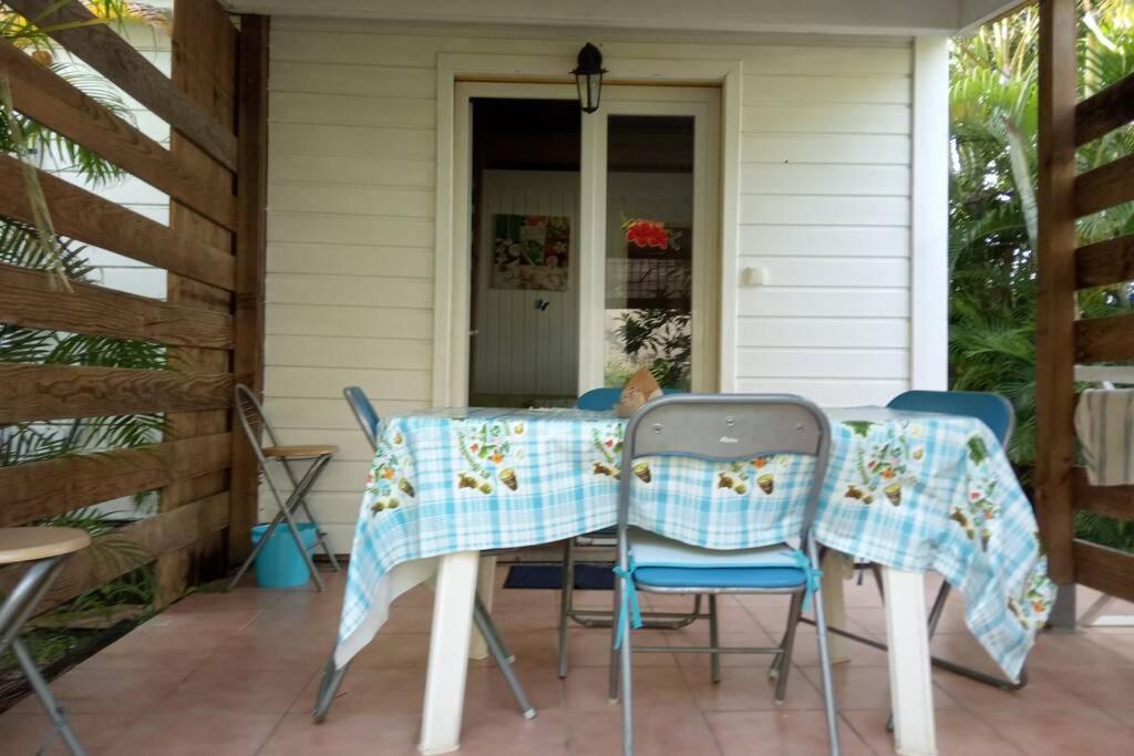 Patio nebo venkovní prostory v ubytování studio dans un écrin vert