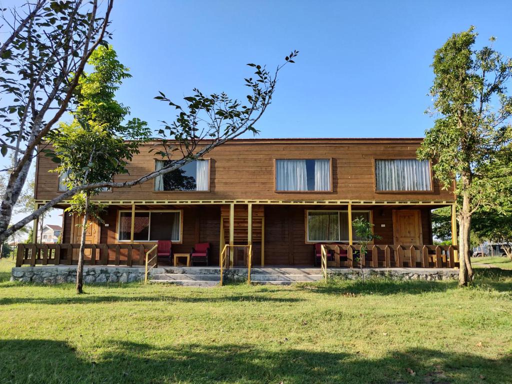 Budova, kde se bed and breakfast nachází