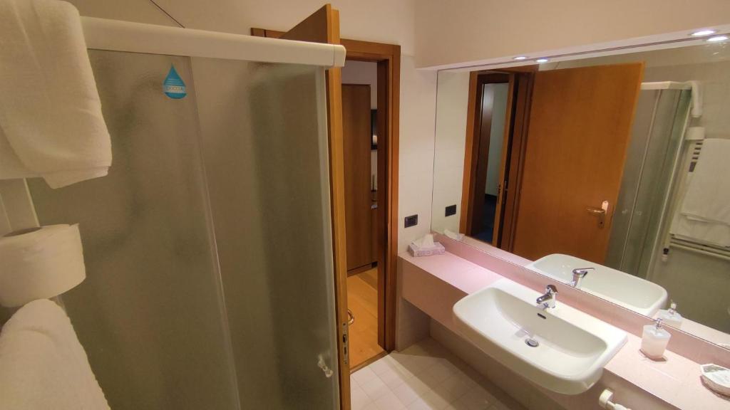 Kúpeľňa v ubytovaní Hotel Luna