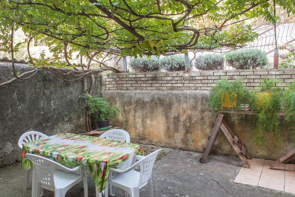 Vonkajšia záhrada v ubytovaní Apartments Franko 234