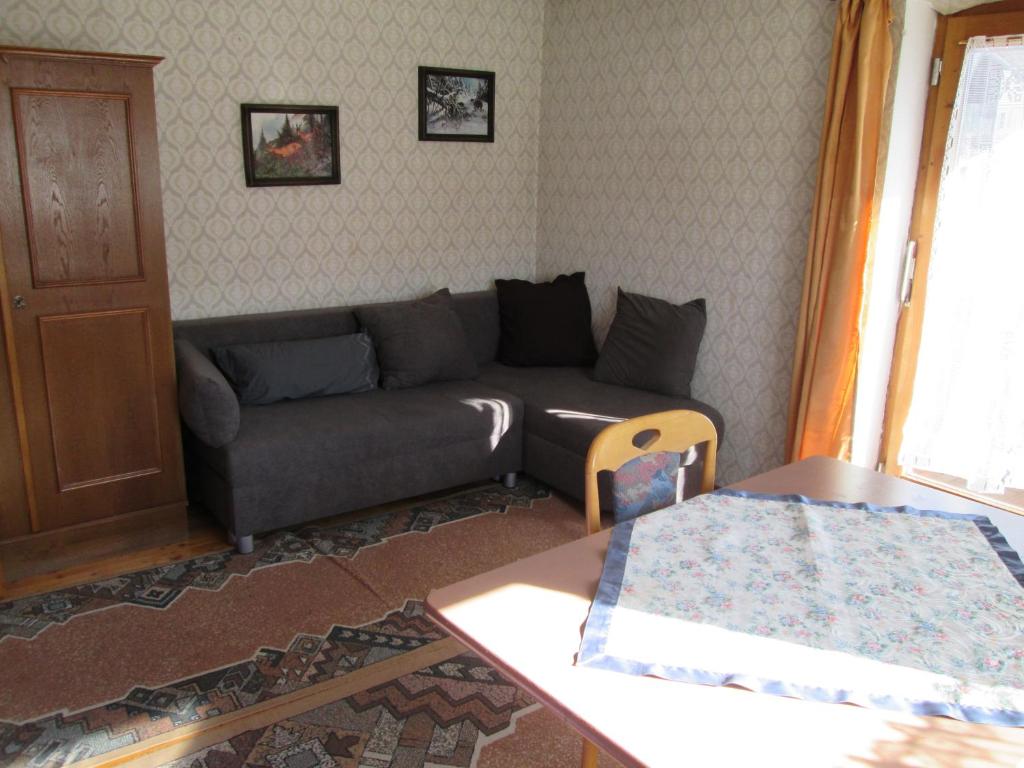 Posezení v ubytování Haus Bergfrieden