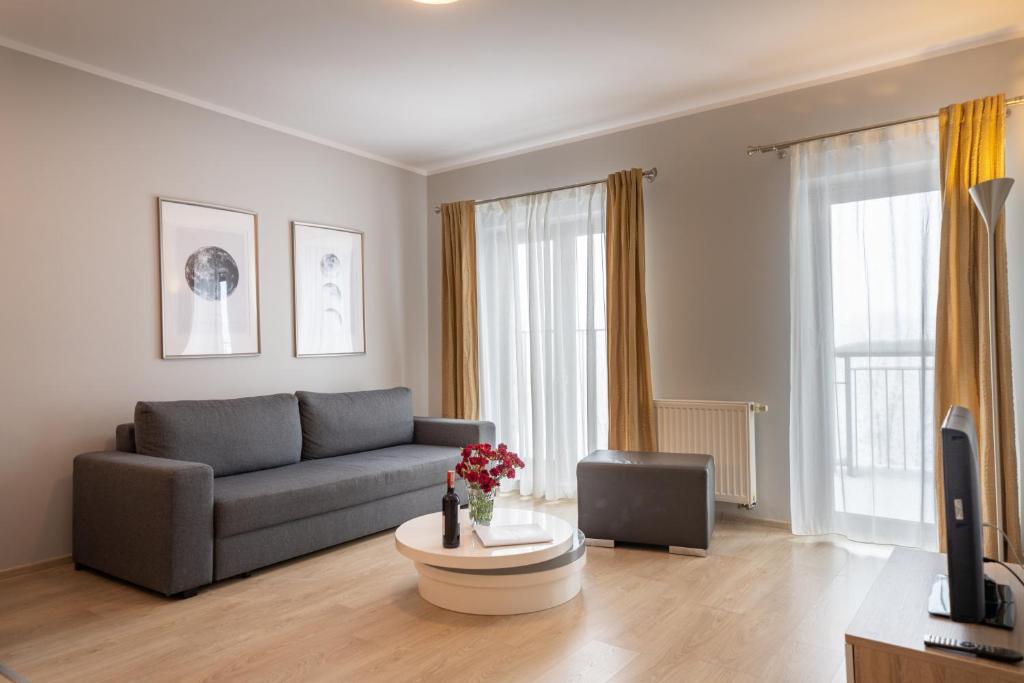 Posezení v ubytování RentPlanet - Apartamenty Górna Resorts