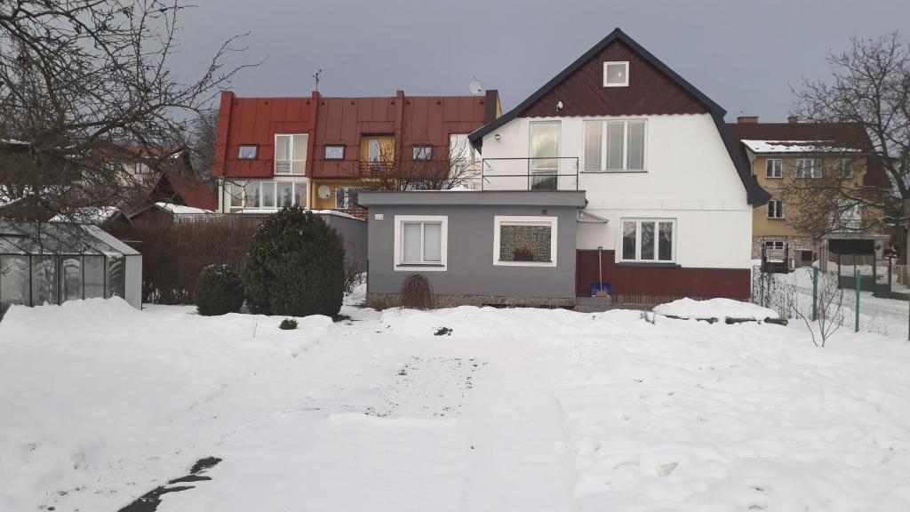 Apartmán U Kačáku v zimě