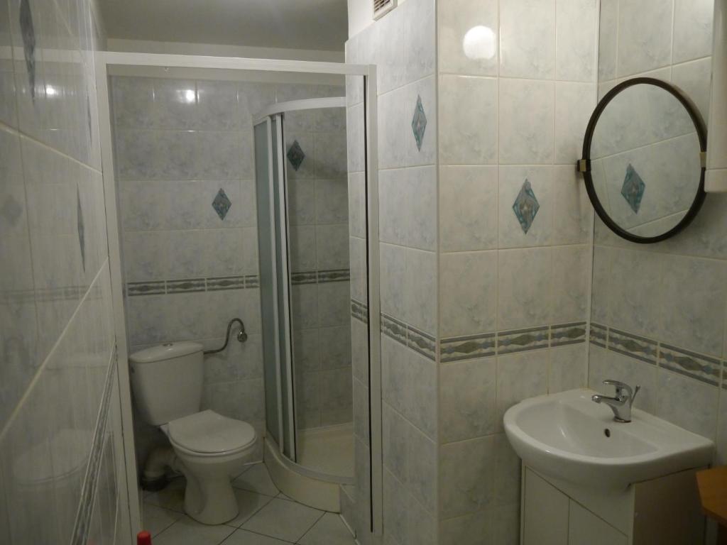 Kúpeľňa v ubytovaní Brama Bieszczad
