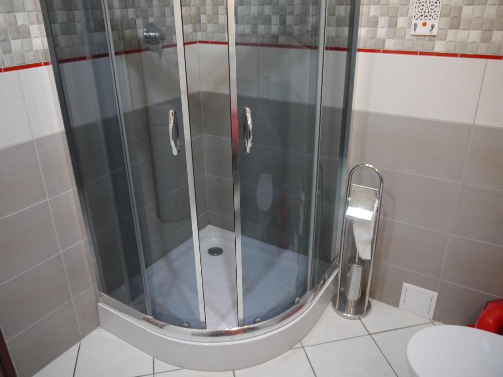 Kúpeľňa v ubytovaní Brama Bieszczad