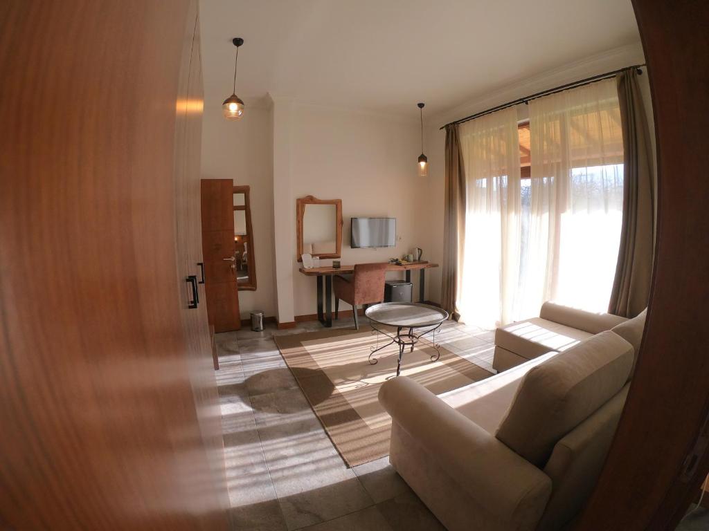 Posezení v ubytování Cevizdibi Hotel