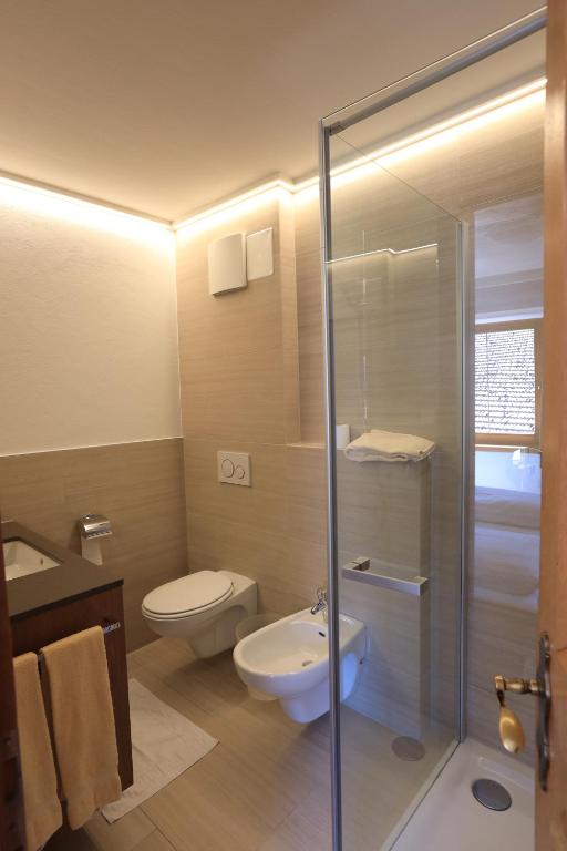 Kúpeľňa v ubytovaní Hotel Goldener Adler