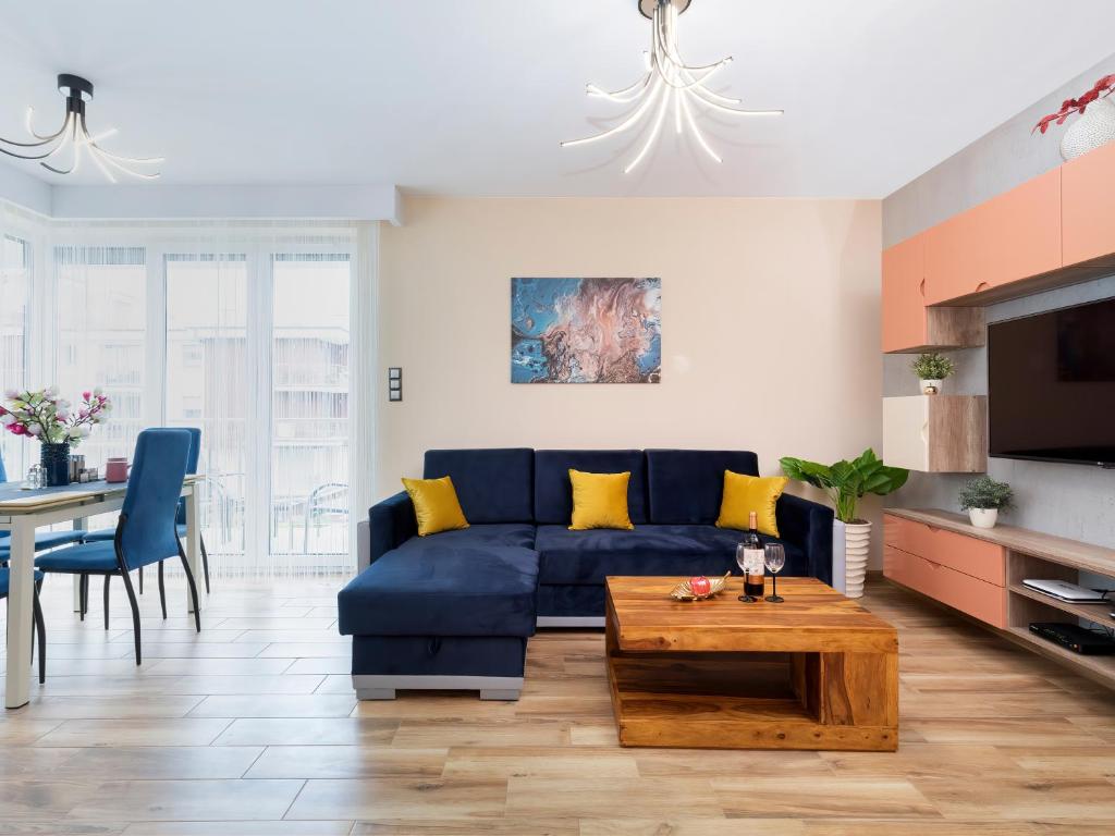 Posezení v ubytování Apartament Porto Santa Rewales