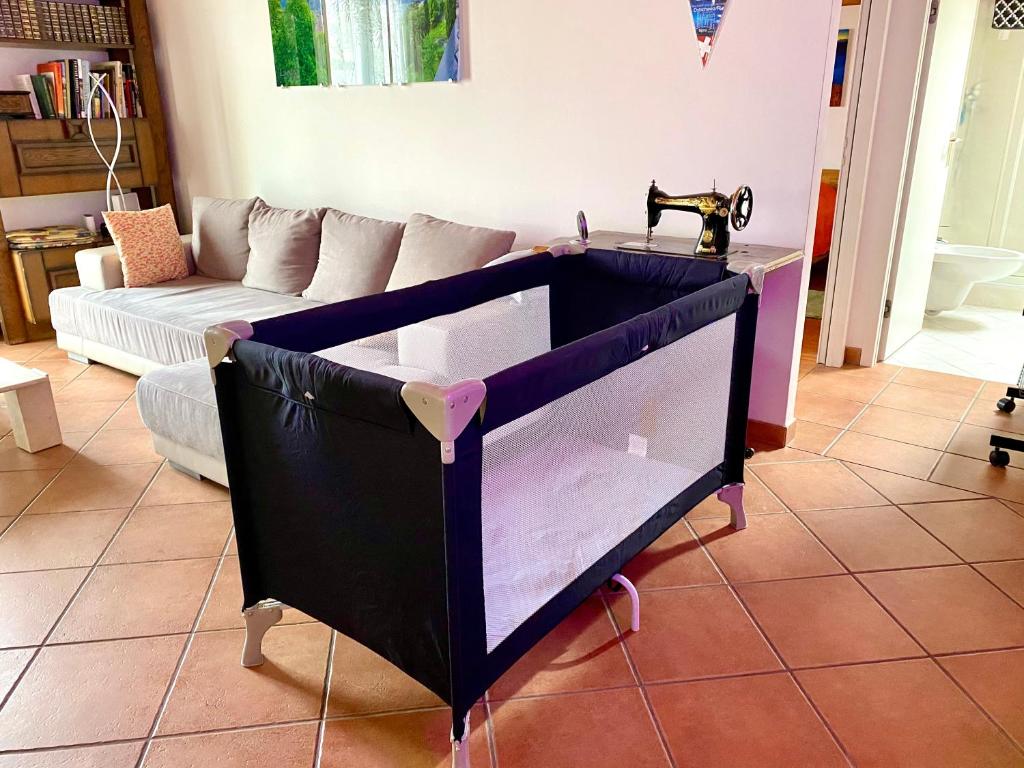 Posezení v ubytování Comano Lugano Ticino - B&B Walterina