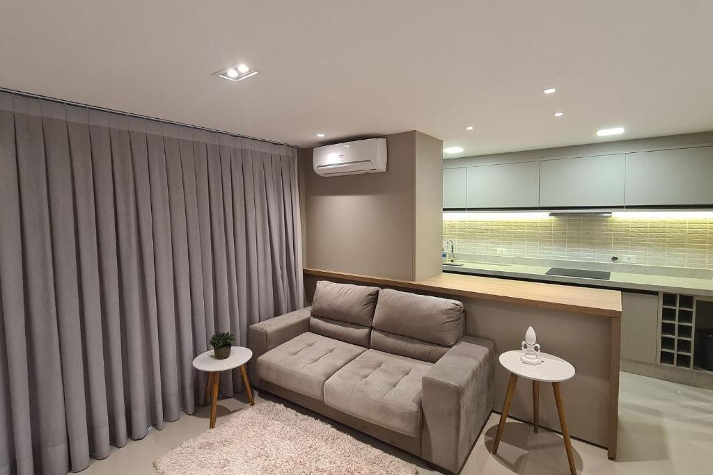  Apartamento Studio no último andar no CENTRO de FOZ com linda VISTA