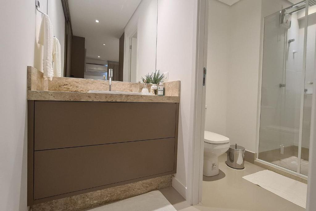  Apartamento Studio no último andar no CENTRO de FOZ com linda VISTA
