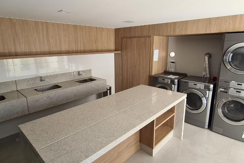  Apartamento Studio no último andar no CENTRO de FOZ com linda VISTA