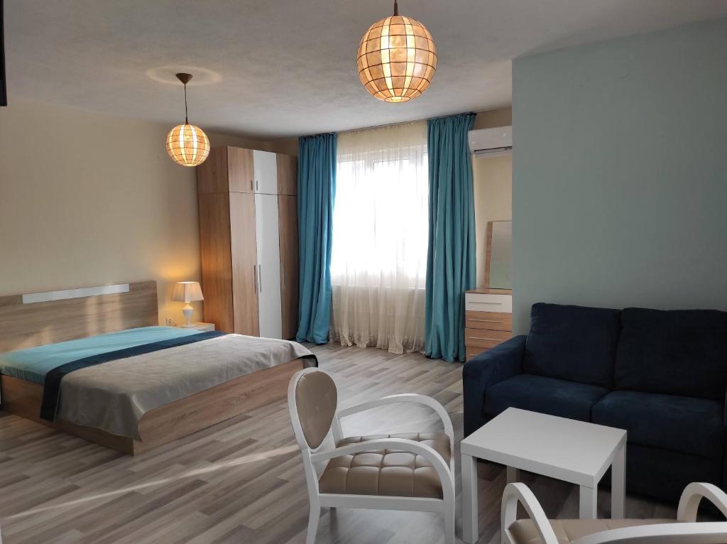 Postel nebo postele na pokoji v ubytování BeLApartment