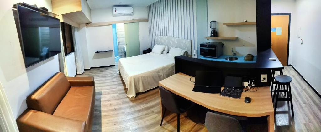 Flat Apartamento Estiloso e Recém Decorado! LANÇAMENTO! - Housity