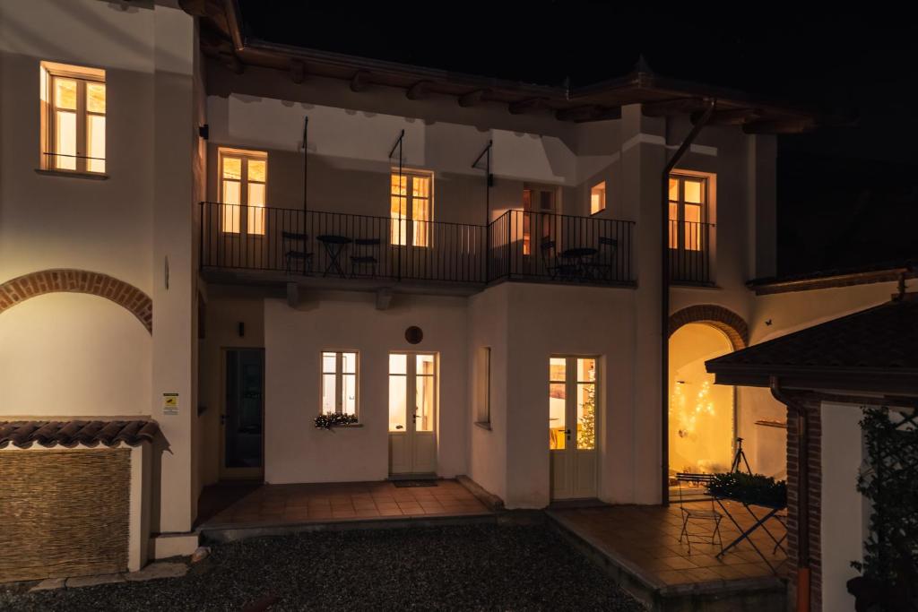 Budynek, w którym mieści się apartament