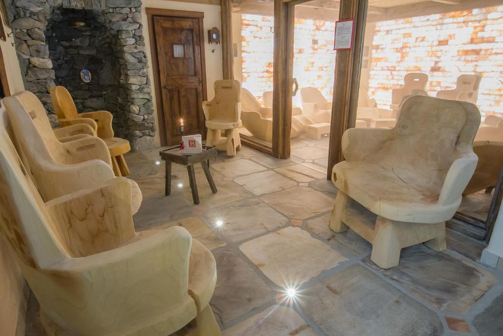 Posezení v ubytování Bellevue Hotel & SPA