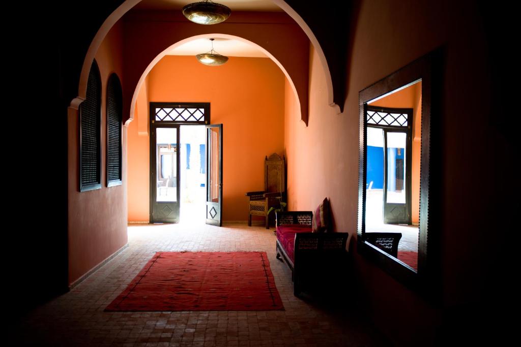 Posezení v ubytování Boutique Hôtel palais Masandoia