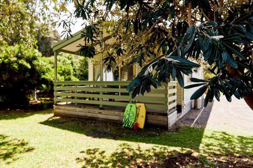 Zahrada ubytování Kennett River Family Caravan Park