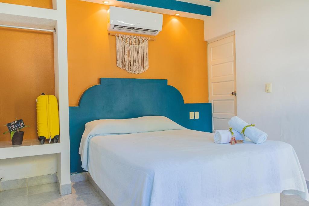 Postel nebo postele na pokoji v ubytování Hotel Lagoon - Pet Friendly